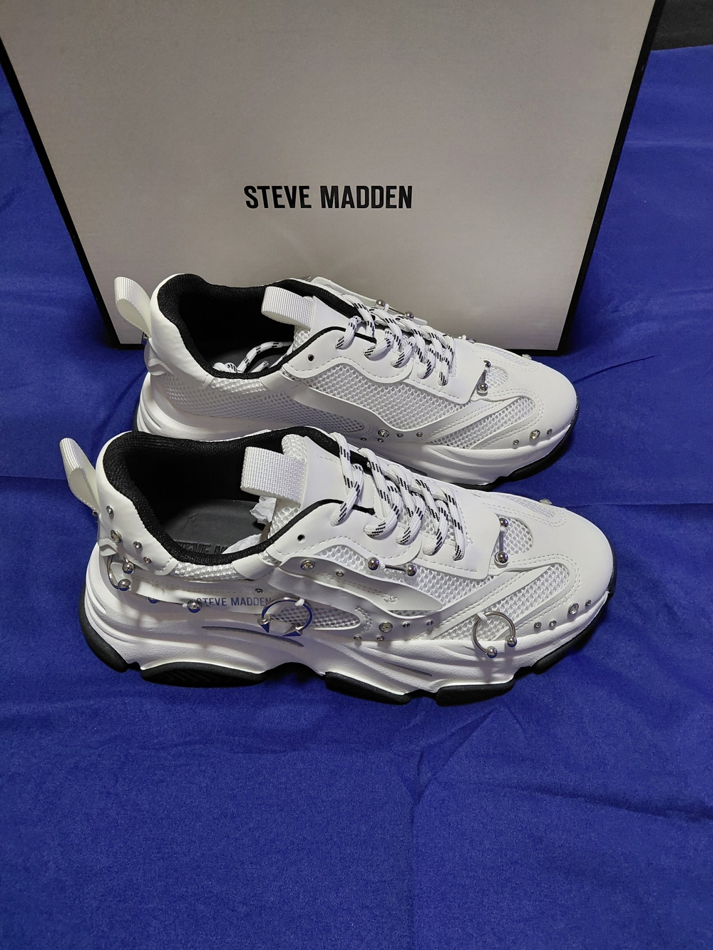 Steve Madden Possessuon-P Chunky Studded Women's Sneakers